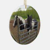 ペットお気に入りのの写真を追加 セラミックオーナメント (右)