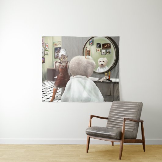 ペットお洒落理容師店 タペストリー (インサイチュ(横))