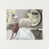 ペットお洒落理容師店 タペストリー (正面(横))