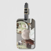 ペットお洒落理容師店 ラゲッジタグ (正面縦)