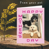 ペットから – Mom 最高の Ever Mother's Day カード