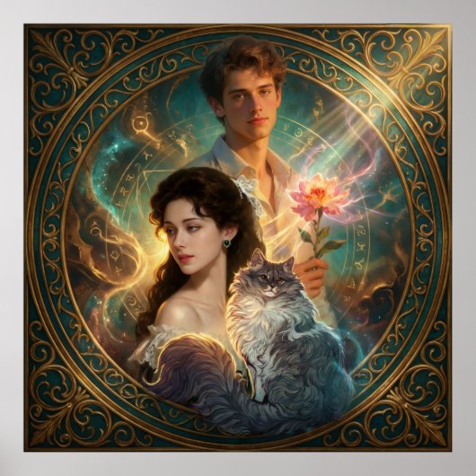 ペットが人間だったら Art Poster ポスター (正面)
