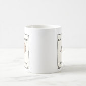 ペットが欲しかった犬を今見たか コーヒーマグカップ (中央)