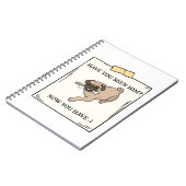 ペットが欲しかった犬を今見たか ノートブック (左側)