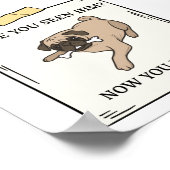 ペットが欲しかった犬を今見たか ポスター (角)