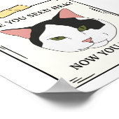 ペットが飼いたいと思った猫を見たことがあるか ポスター (角)