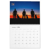 "ペットしない" – 米国軍隊ワーキング犬カレンダー カレンダー (1月 2026)