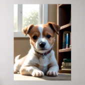 ペットとの朝の思い出 ポスター (正面)