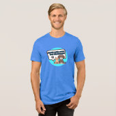 ペットと一緒にプランク 2025 Tシャツ (正面全面)