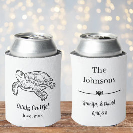 ペットと結婚式 缶クーラー