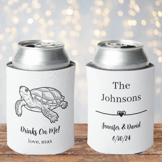 ペットと結婚式 缶クーラー