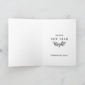 ペットのお店のクリスマスカード シーズンカード (内部)