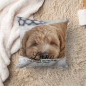 ペットのお悔やみ オリジナルグッズ 犬 クッション (ブランケット)