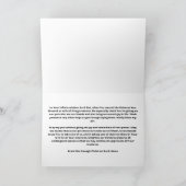 ペットのためのアッシジ祈りの言葉の聖フランシス – Dog カード (内部)