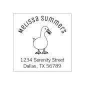 ペットのアヒルのガチョウのアドレス2 ラバースタンプ (インプリント)