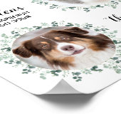 ペットのウェディング用シグネチャードリンク3フォトカクテル ポスター (角)