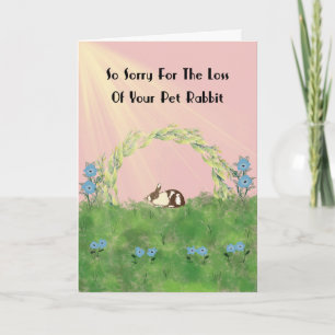 ペットのウサギのカードの紛失 カード