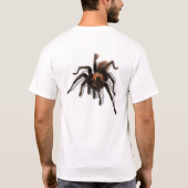 ペットのクモ Tシャツ (裏面)