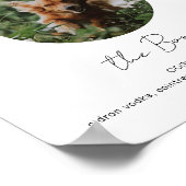 ペットのシグネチャードリンクドッグバーカクテル付き写真 ポスター (角)