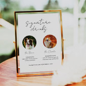 ペットのシグネチャードリンクドッグバーカクテル2枚 ポスター