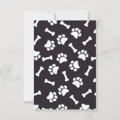 ペットのシッターさん、クリスマスありがとう サンキューカード (裏面)