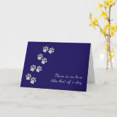 ペットのシンパシーのカード カード (黄色い花)