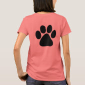 ペットのスタイリスト Tシャツ (裏面)