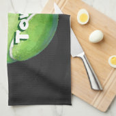 ペットのテニスボール キッチンタオル (四つ折り)