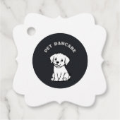 ペットのデイサービスロゴ フェイバータグ (正面)