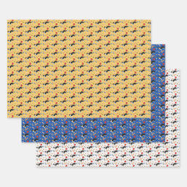 ペットのパレード ラッピングペーパーシート