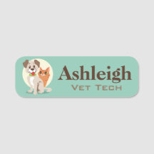 ペットのビジネス名タグ