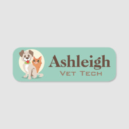 ペットのビジネス名タグ 名札