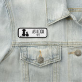 ペットのビジネス名タグ 名札 (インサイチュ)