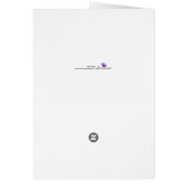 ペットのプードルにウェルカードを取る (裏面)