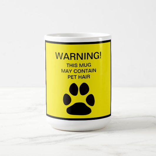 ペットのヘアマグ コーヒーマグカップ (中央)