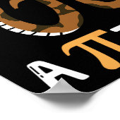 ペットのヘビ数学パイ日Python ポスター (角)