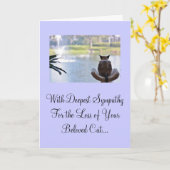 ペットのペット可哀想カード紛失 カード (黄色い花)