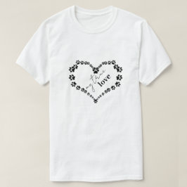 ペットのポーハート | My True Love Tシャツ