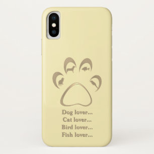 ペットのポーフォンのケース iPhone X ケース