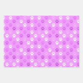 ペットのポープリントを目的とする ラッピングペーパーシート (正面3)