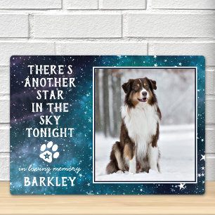 ペットのメモリアル ペットの死 記念品 犬の写真 フォトプラーク