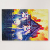 ペットのユニコーン ジグソーパズル (横)