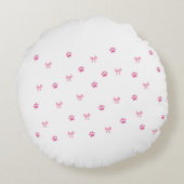 ペットのラウンジエリアを高める ラウンドクッション (裏面)