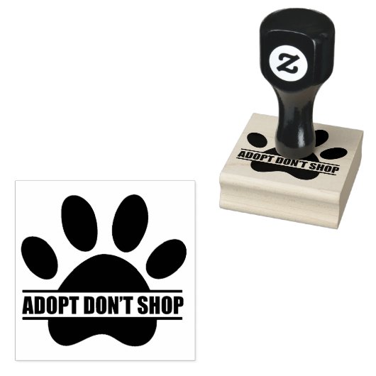 ペットのレスキュー木材アートスタンプを購入しない ラバースタンプ (押印)