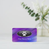 ペットの世話の名刺 名刺 (スタンド正面)