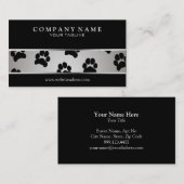 ペットの世話の獣医の名刺 名刺 (正面/裏面)