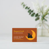 ペットの世話は付き添いの獣医の名刺をかわいがります 名刺 (スタンド正面)