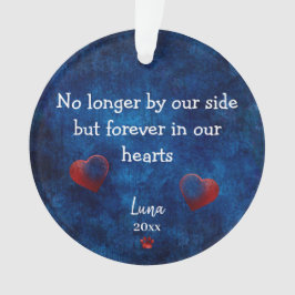 ペットの個別の哀悼ギフト クリスマス写真 オーナメント