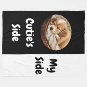 ペットの側 |マイサイド フリースブランケット (正面(横))