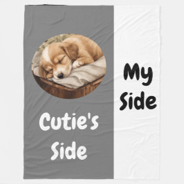 ペットの側 |マイサイド フリースブランケット